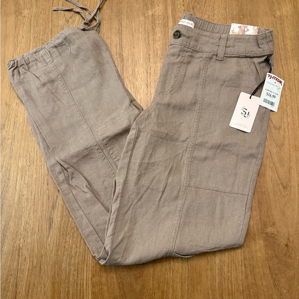Sincerely Jules Brown Parachute Pants